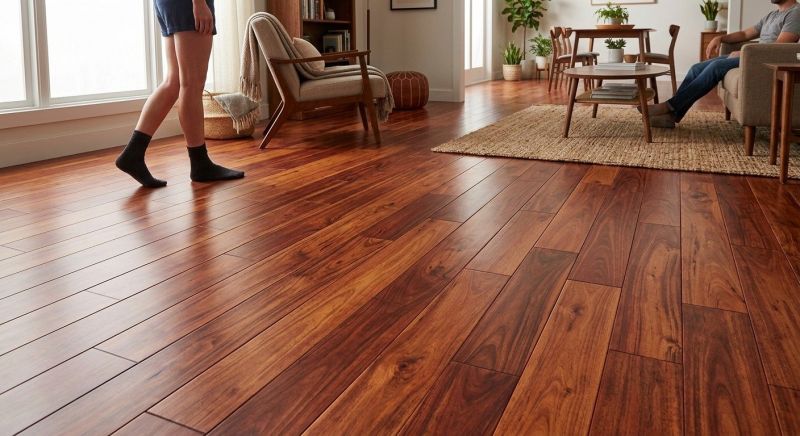 Cherry Floor Installation in Capitol Heights, MD