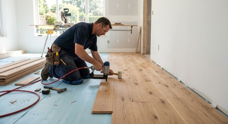 Hardwood Floor Installation in Capitol Heights, MD