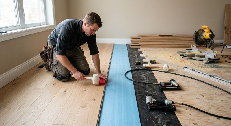 Hardwood Floor Installation in Great Falls, VA