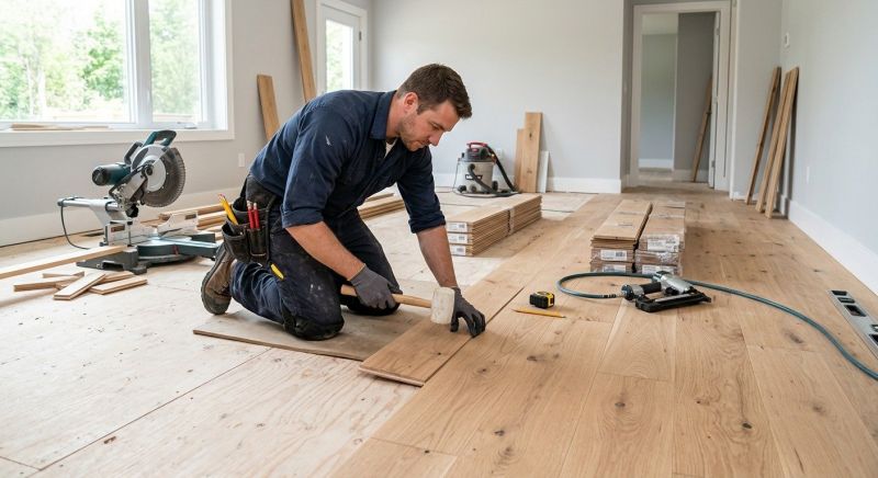 Hardwood Floor Installation in La Plata, MD
