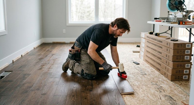 Hardwood Floor Installation in Silver Spring, MD