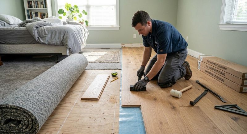 Hardwood Replacement in Cabin John, MD