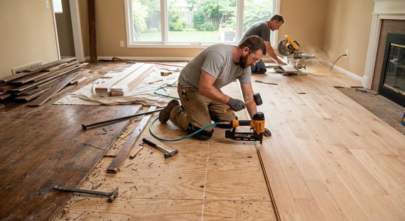 Hardwood Replacement in Temple Hills, MD
