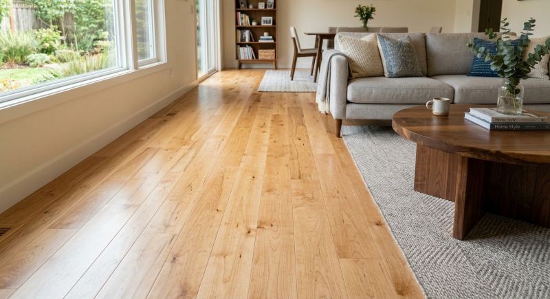 Maple Flooring Installation in Bethesda, MD