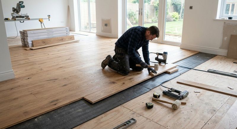 Oak Floor Installation in Brandywine, MD