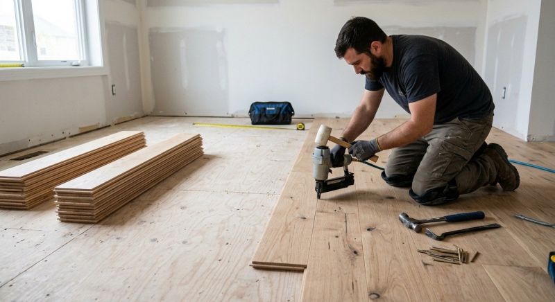 Oak Floor Installation in Derwood, MD