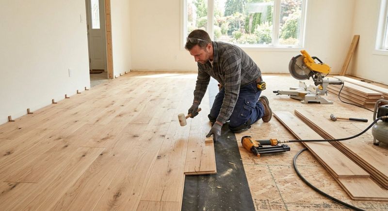 Oak Floor Installation in Suitland, MD