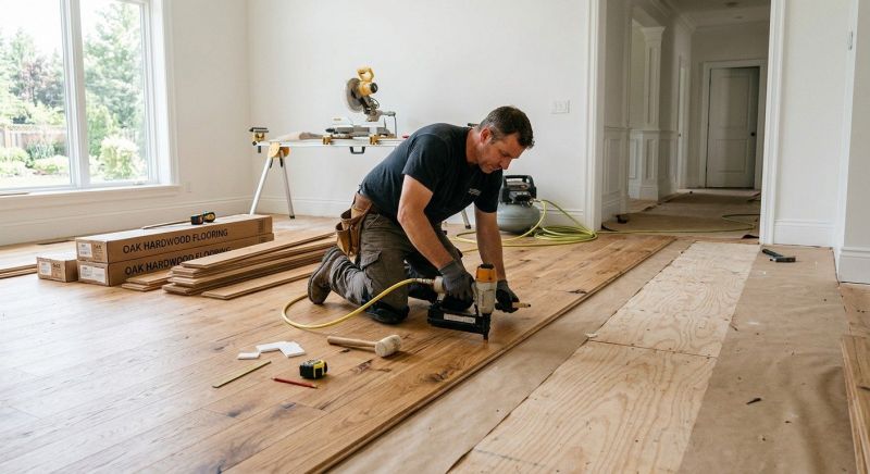 Oak Floor Installation in Waldorf, MD