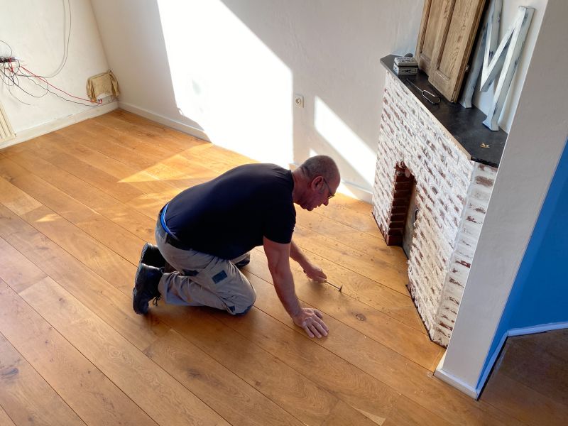 Pine Floor Installation in Alexandria, VA