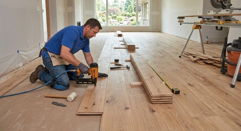 Plank Floor Installation in Alexandria, VA