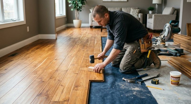 Teak Flooring Installation in Alexandria, VA