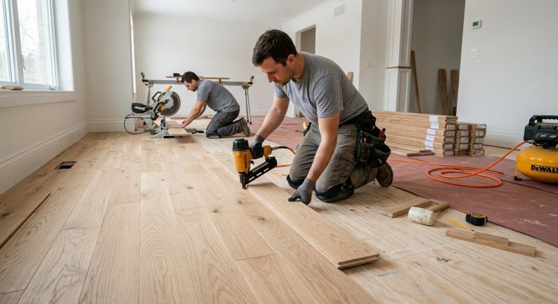 Wood Floor Replacement in Montgomery County, MD