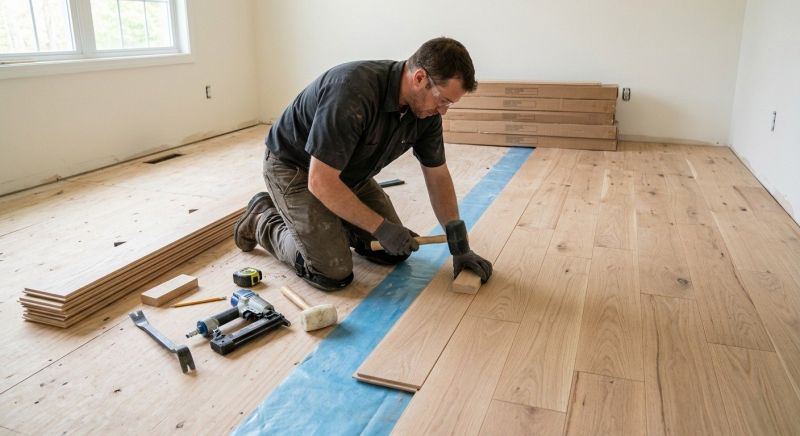 Wood Floor Replacement in Suitland, MD