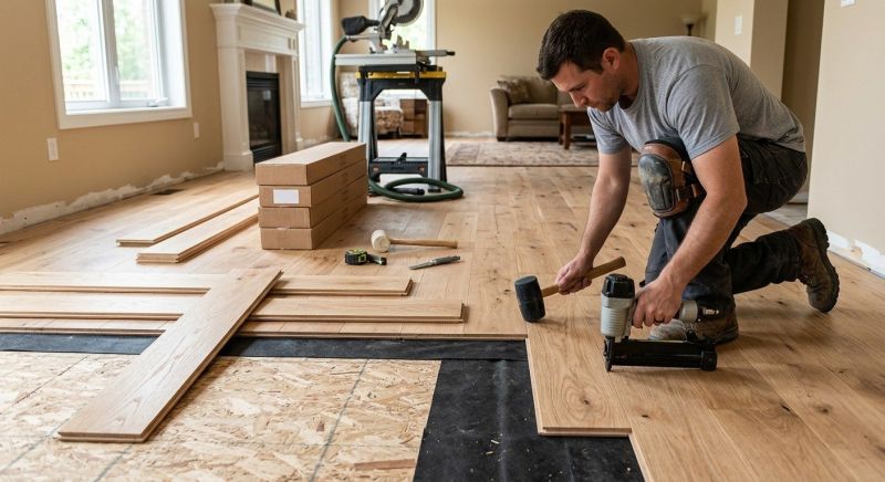 Wood Flooring Installation in Clinton, MD
