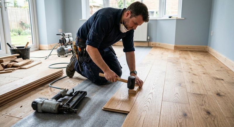 Wood Flooring Installation in Kensington, MD