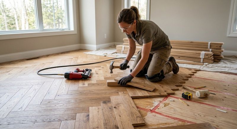 Wood Flooring Installation in Sandy Spring, MD