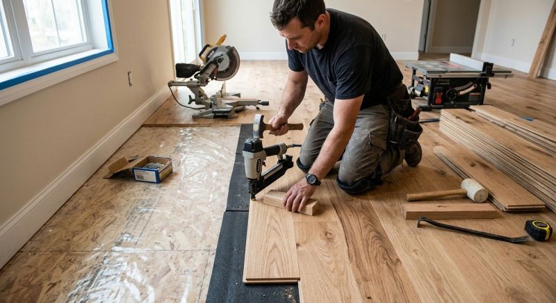 Wood Flooring Installation in Sandy Spring, MD